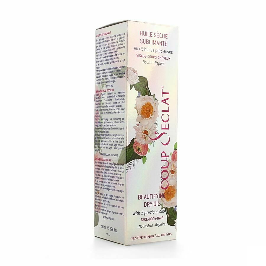 Coup D'eclat Hle Seche Visage Corps Cheveux 200ml