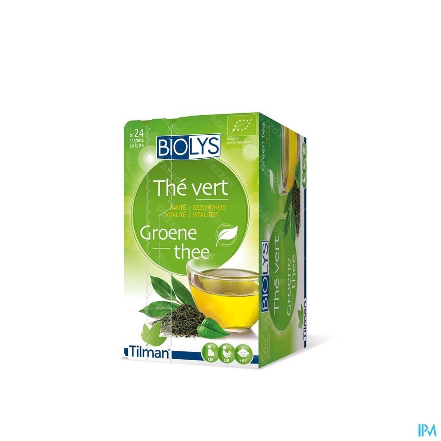 Biolys Groene Thee Sach 24