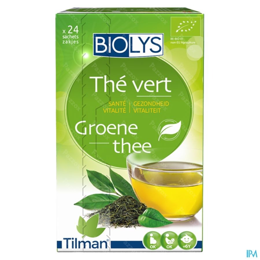 Biolys Groene Thee Sach 24