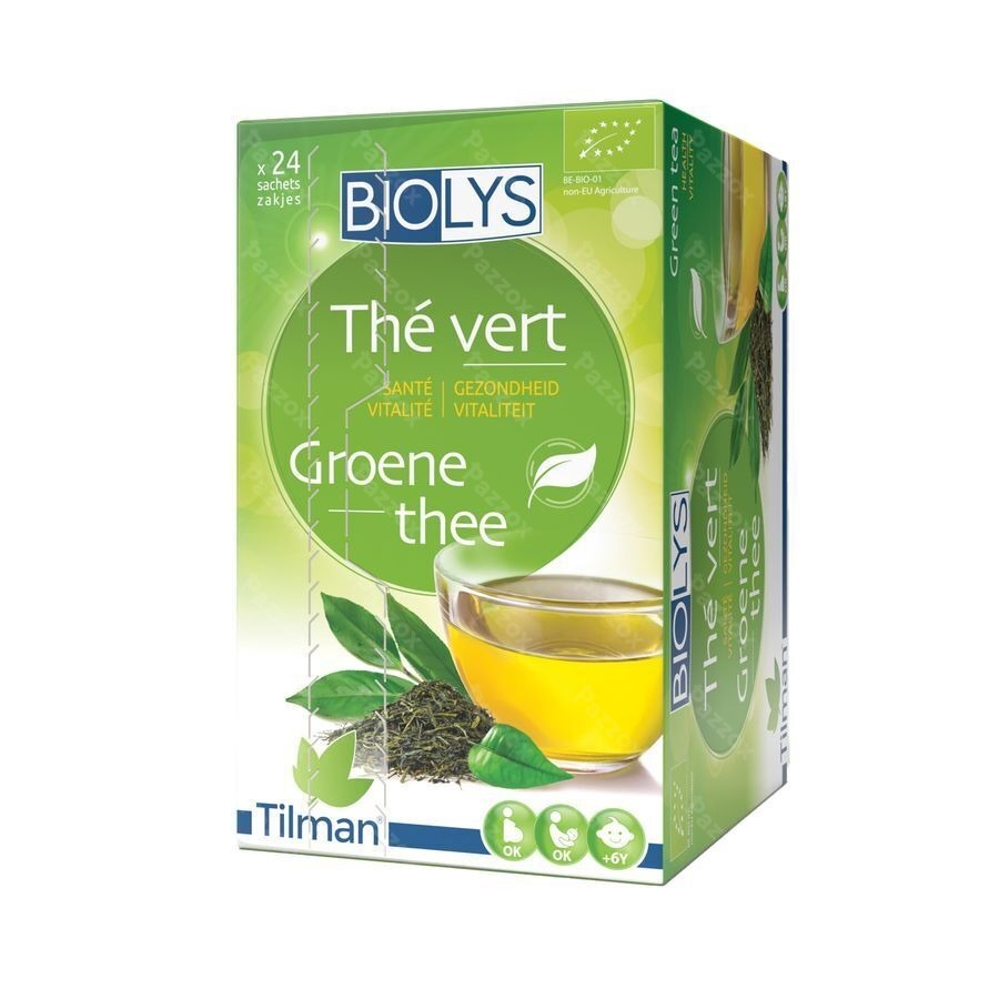 Biolys Groene Thee Sach 24