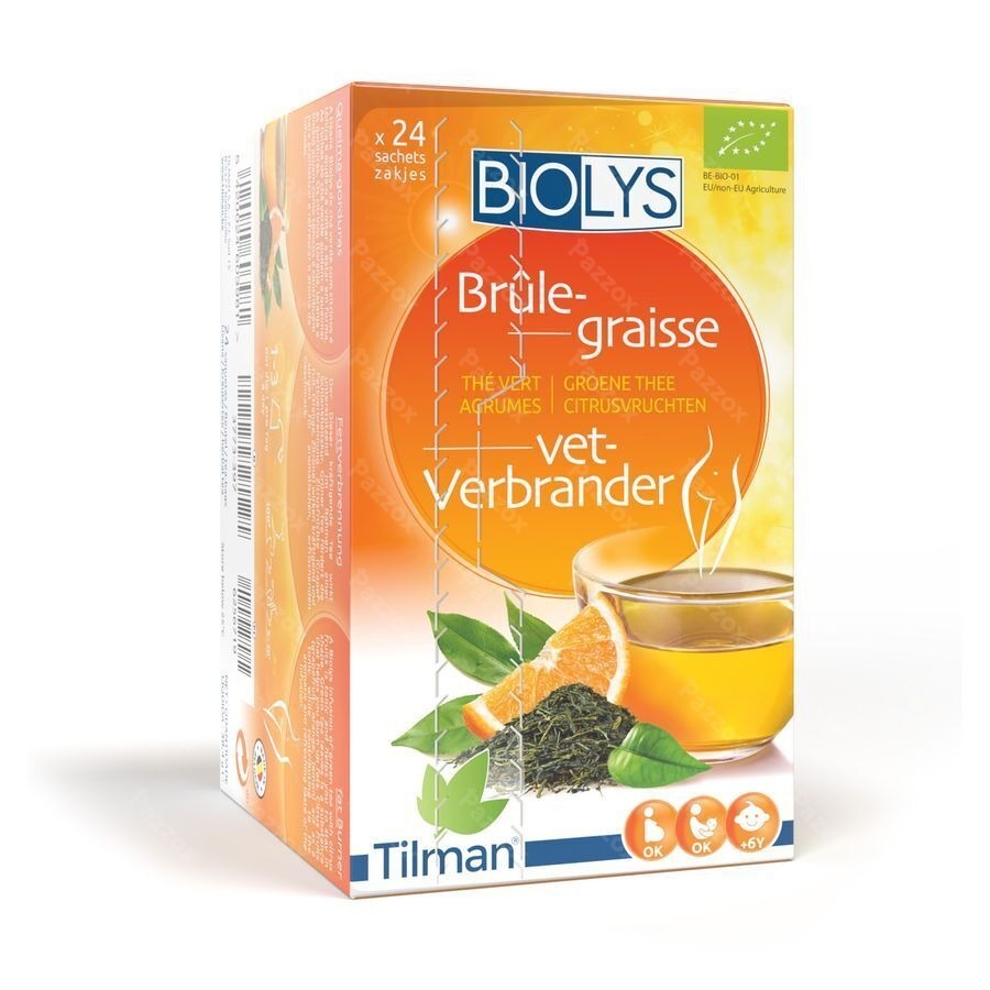 Bioly Groene Thee Citroenvruchten 24 Zakjes
