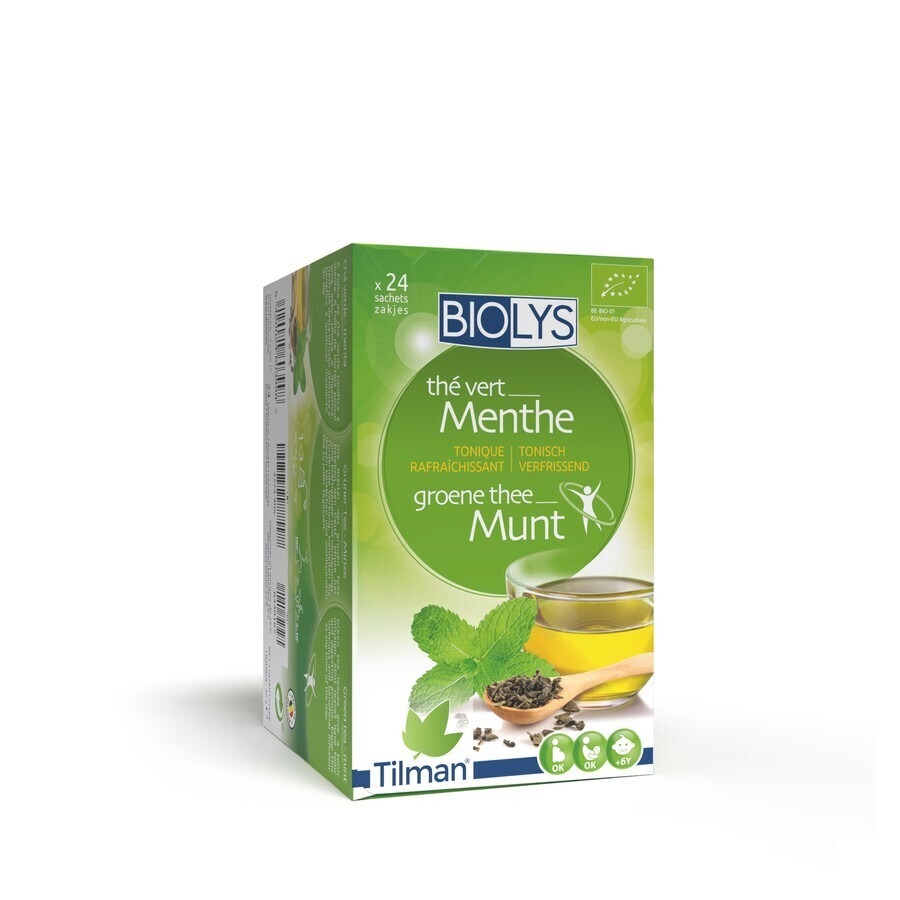 Biolys The Vert Menthe Sach 24