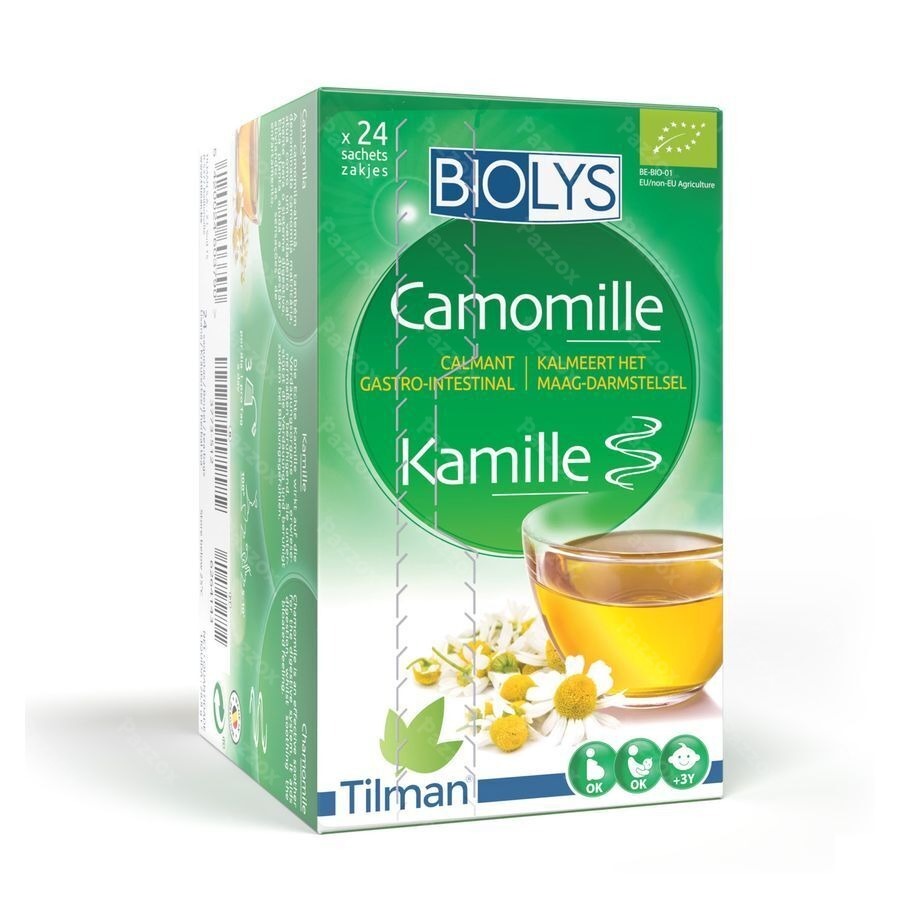 Biolys Kamille 24 Zakjes