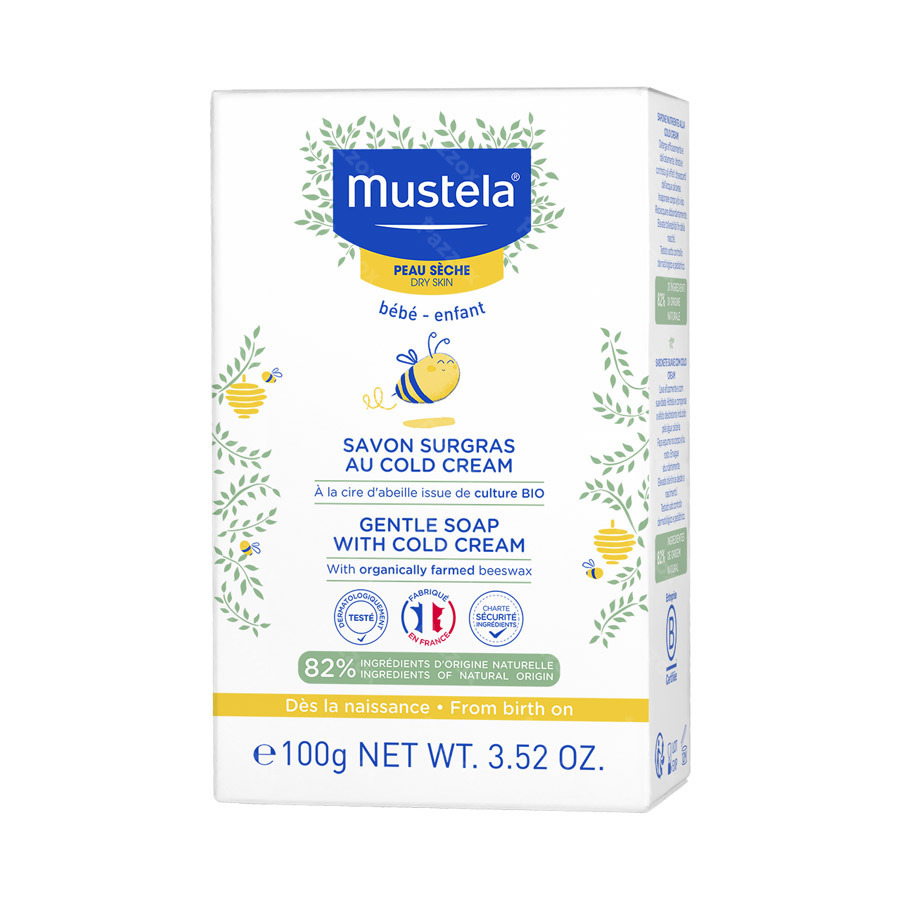 Mustela Savon Surgras Au Cold Cream 100g