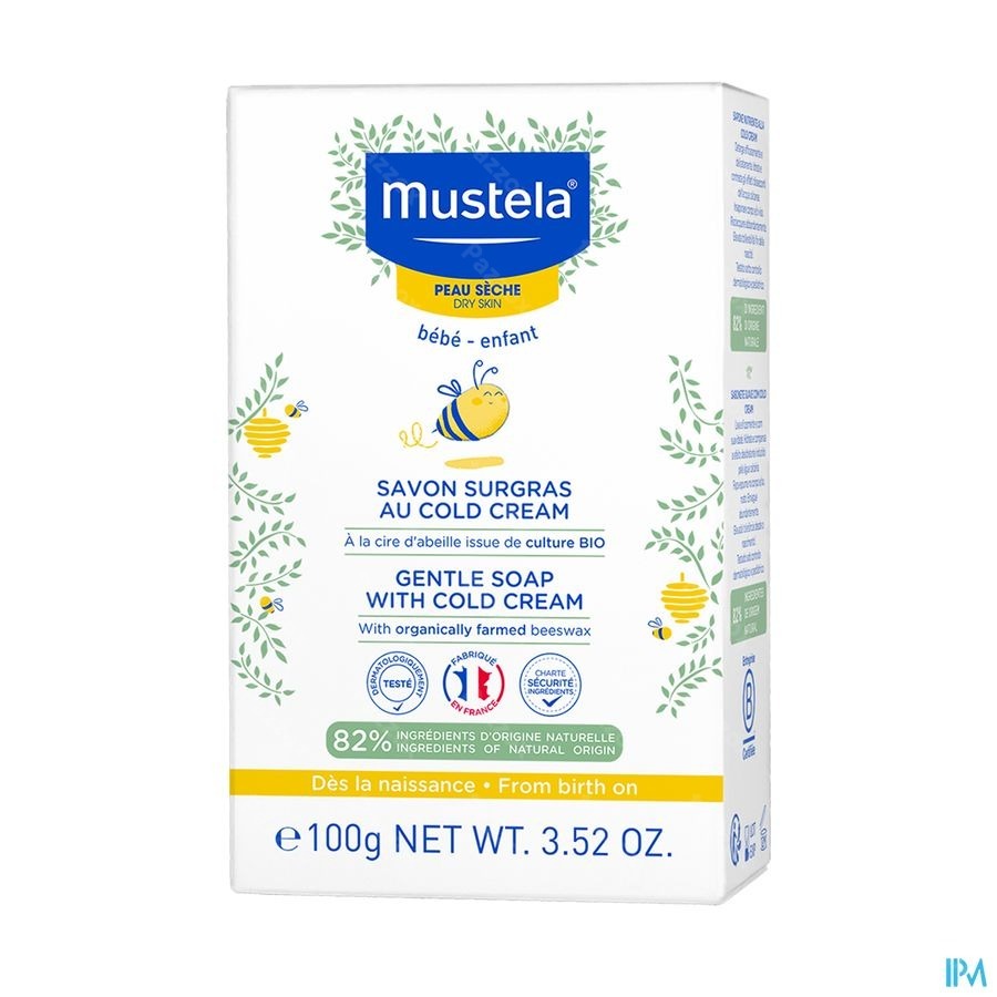 Mustela Savon Surgras Au Cold Cream 100g