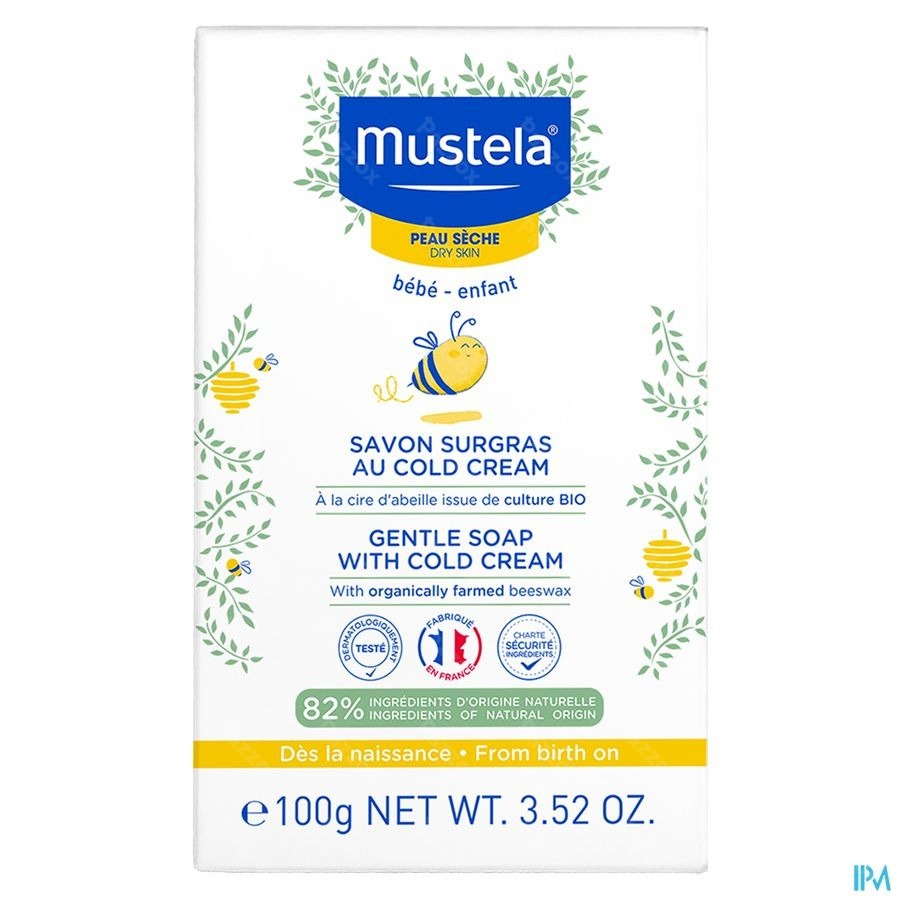 Mustela Savon Surgras Au Cold Cream 100g