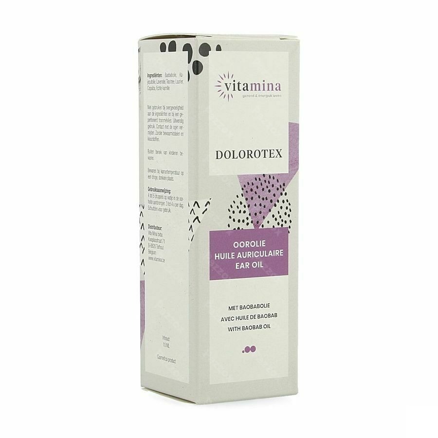 Vita Mina Dolorotex Oorolie 10ml