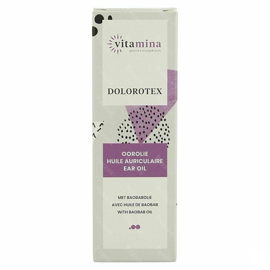 Vita Mina Dolorotex Oorolie 10ml