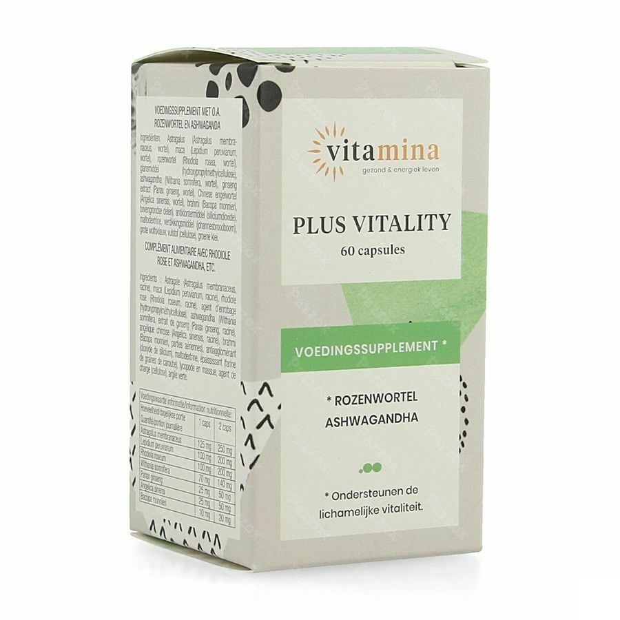 Vita Mina Plus Vitality Caps 60