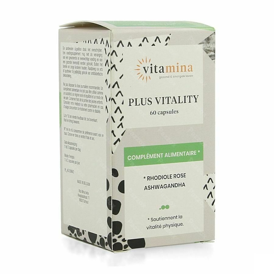Vita Mina Plus Vitality Caps 60