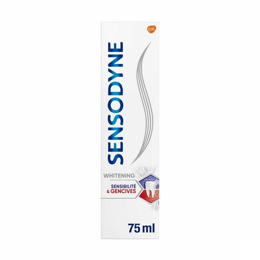 Sensodyne Sensibilité & Gencives Whitening Dentrifrice 75ml