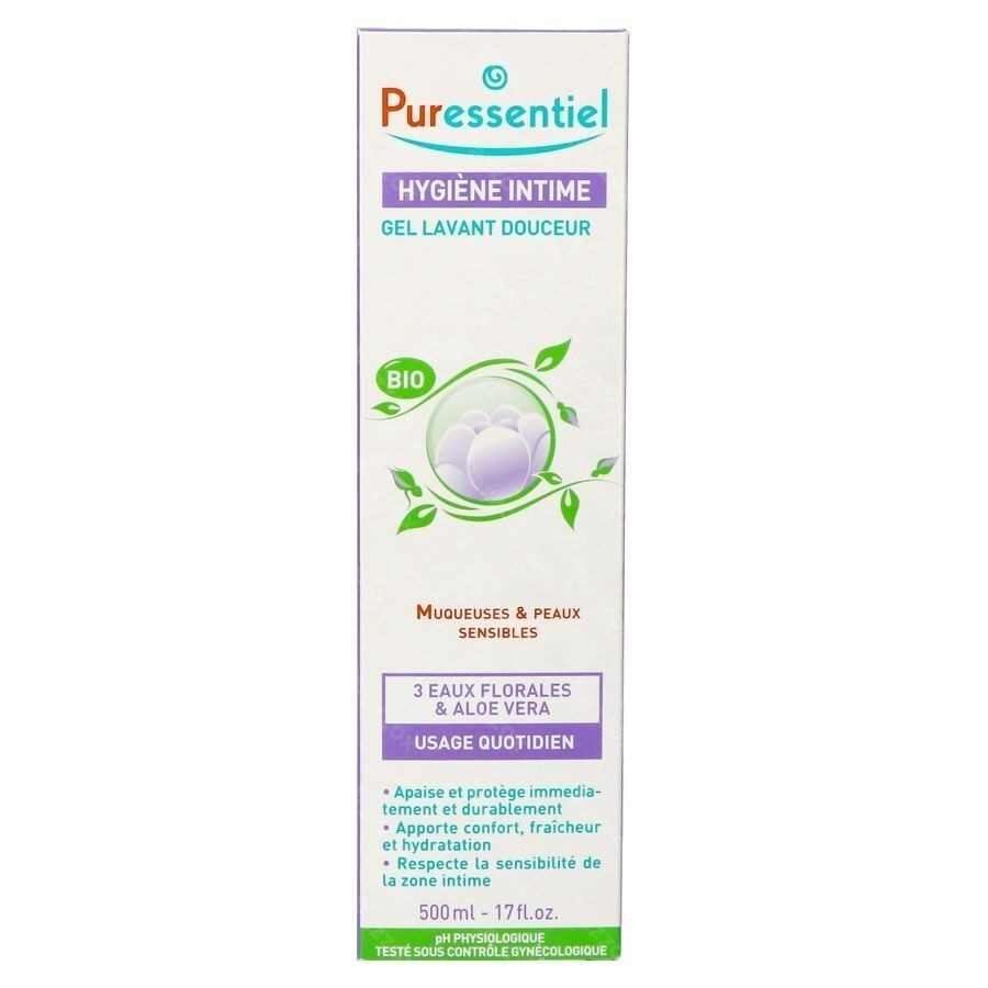 Puressentiel Hygiene Int.gel Lav.douceur Bio 500ml