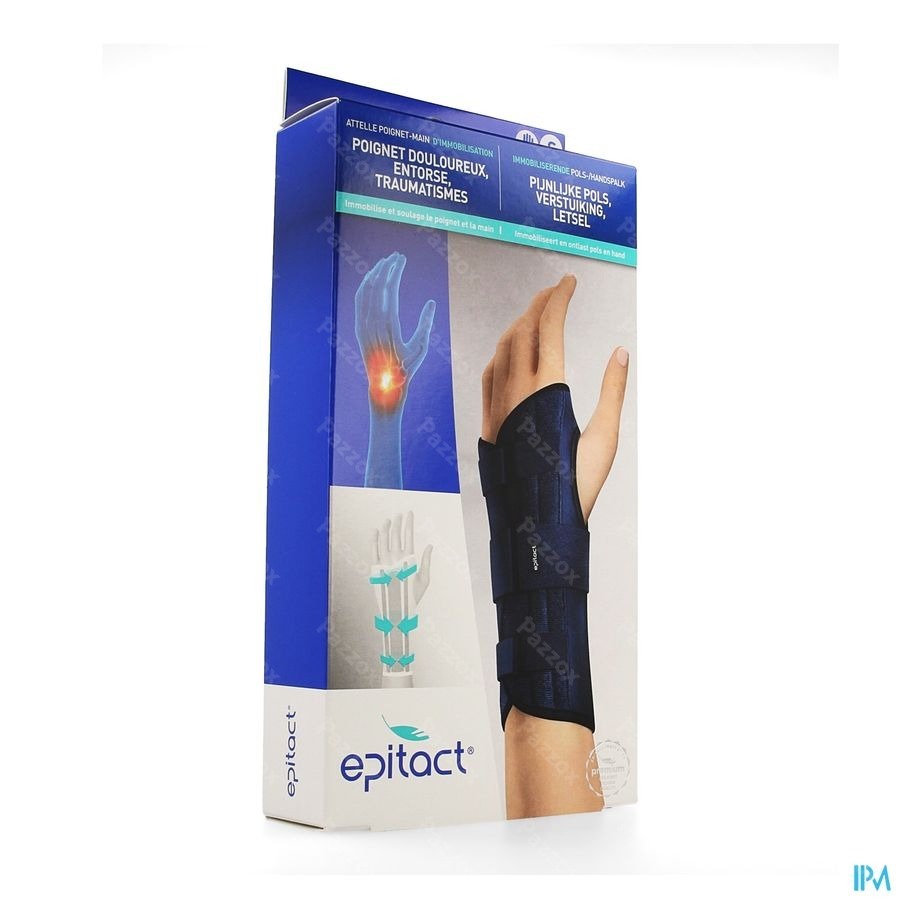 Epitact Attelle Poignet Main Immobilis. Droit S
