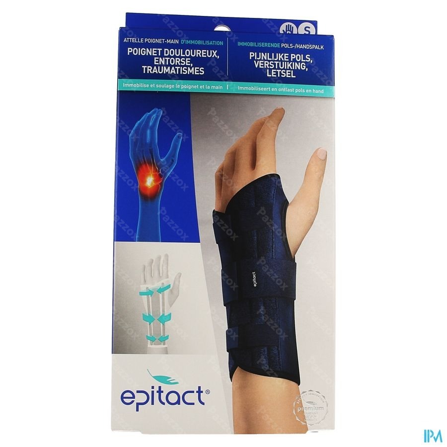 Epitact Attelle Poignet Main Immobilis. Droit S