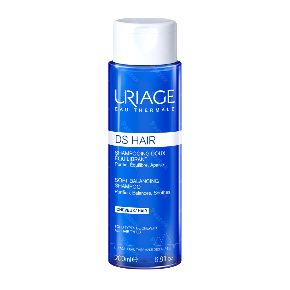 Uriage DS Hair Zuiverende Shampoo Alle Haartypes 200ml