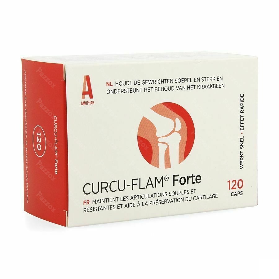 Curcu-Phar Forte Complément Alimentaire Muscles Et Articulations 120 Comprimés