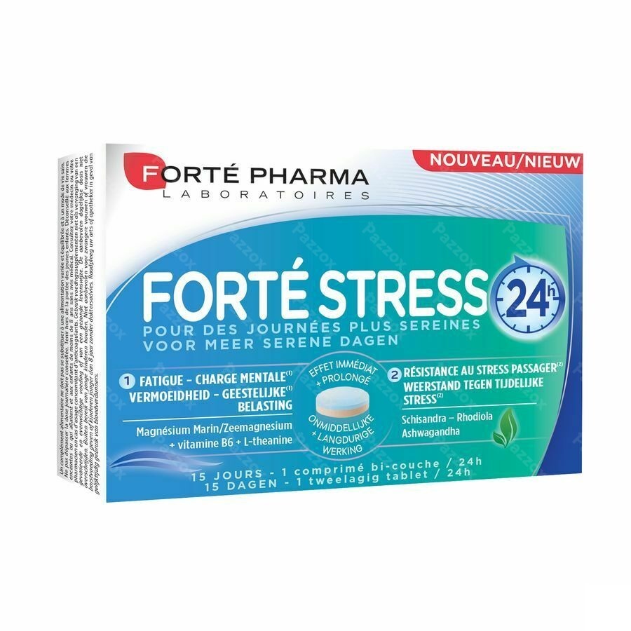 Forté Pharma Forté Stress 24h 15 Comprimés