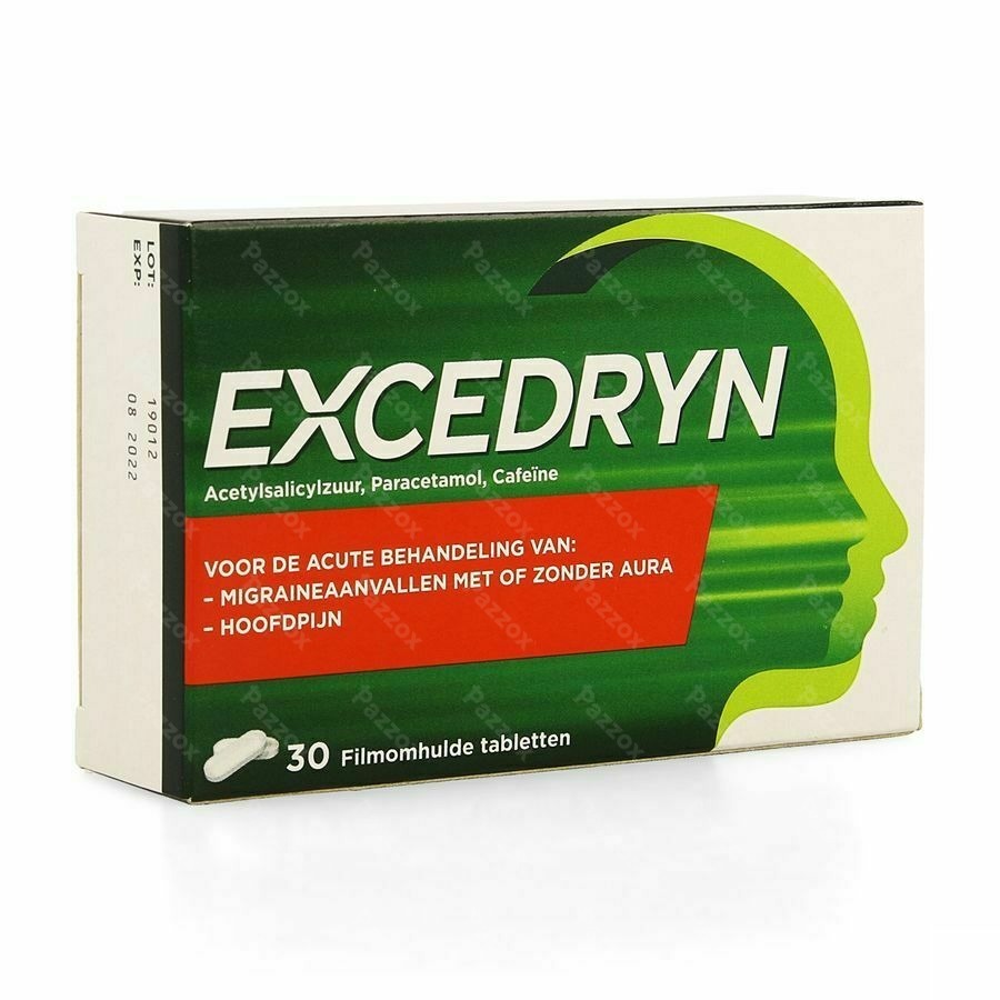 Excedryn Migraine en Hoofdpijn 30 Tabletten 