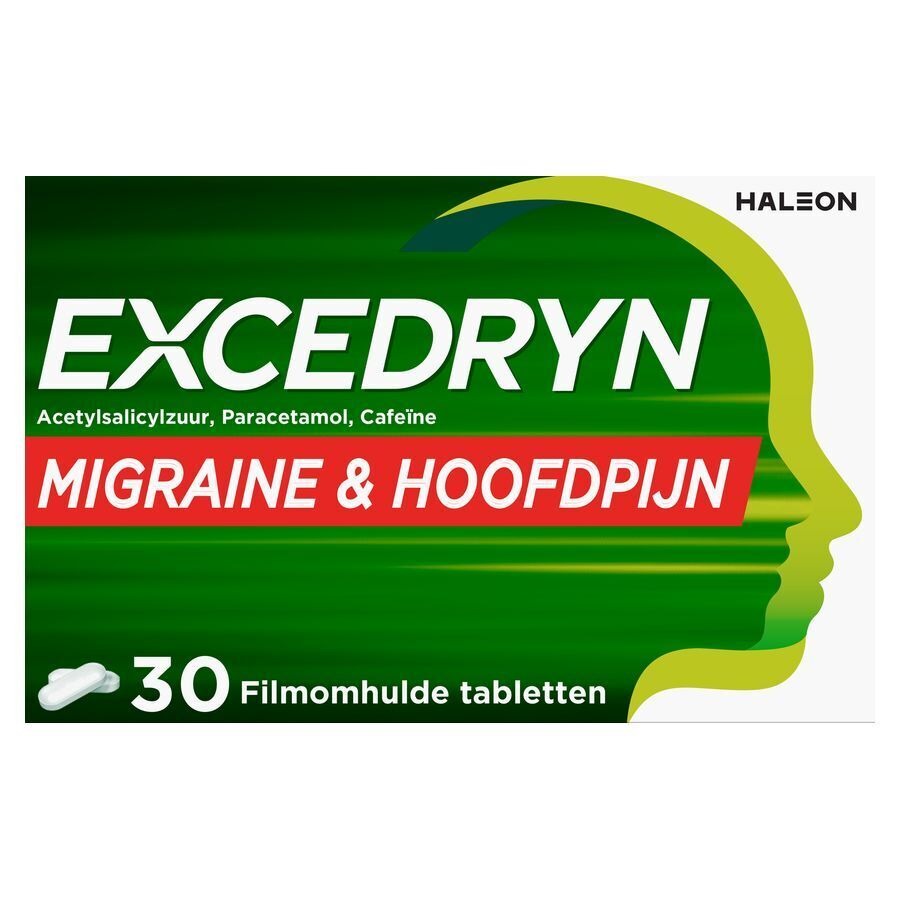 Excedryn Migraine en Hoofdpijn 30 Tabletten 