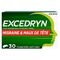 Excedryn Migraine et Meux de Tête 30 Comprimés