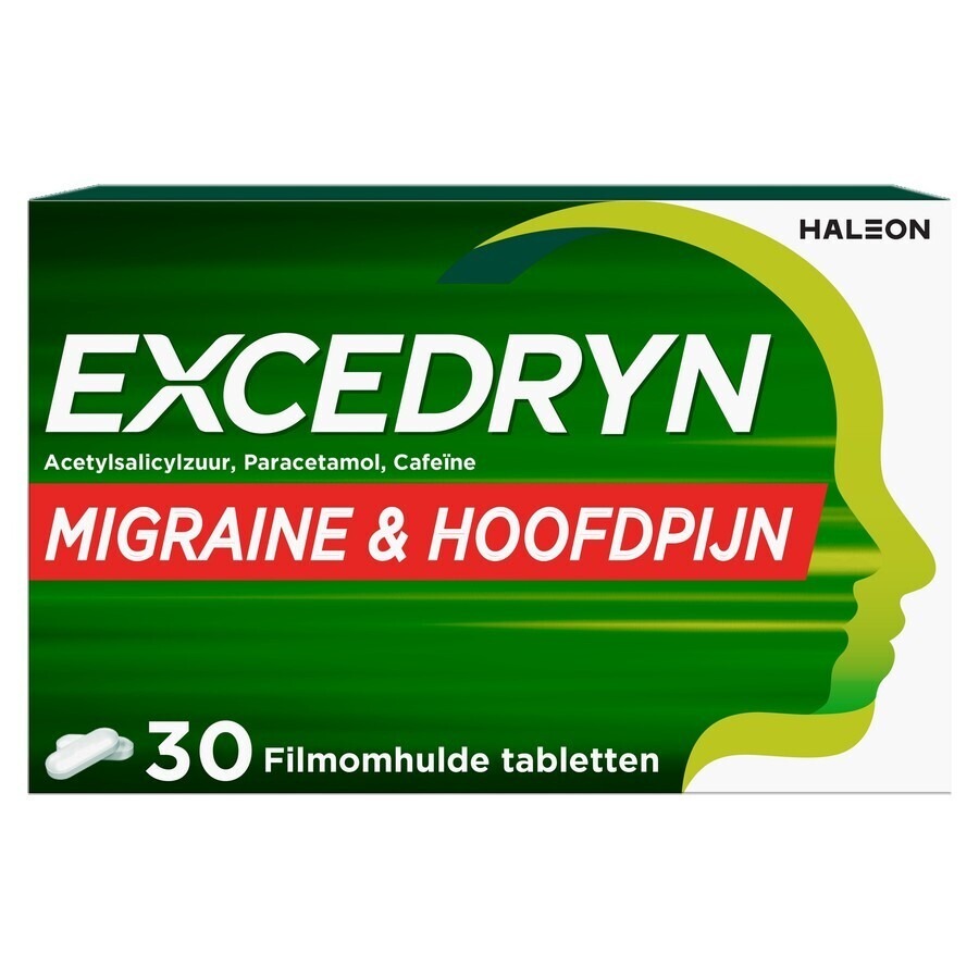 Excedryn Migraine en Hoofdpijn 30 Tabletten 
