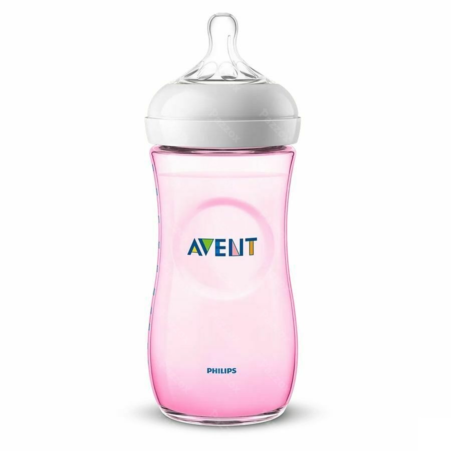 Philips Avent Natural 2.0 Zuigfles 260ml Roze SCF034/17
