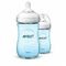 Philips Avent Natural 2.0 Zuigfles 260ml Blauw Duo SCF035/27