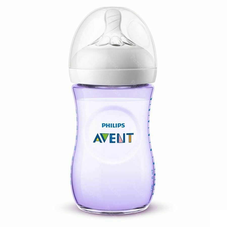 Philips Avent Natural 2.0 Biberon 260ml Pupre SCF033/14