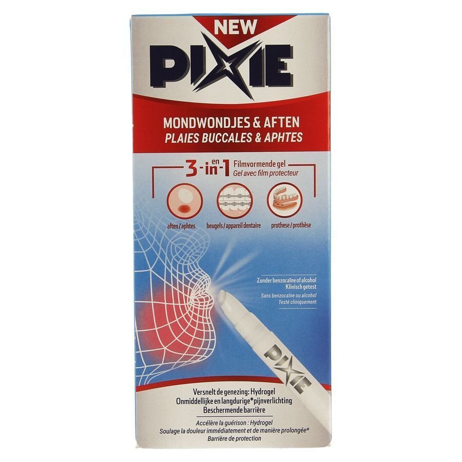 Pixie Mondwondjes & aften Gel Pen 3,3ml