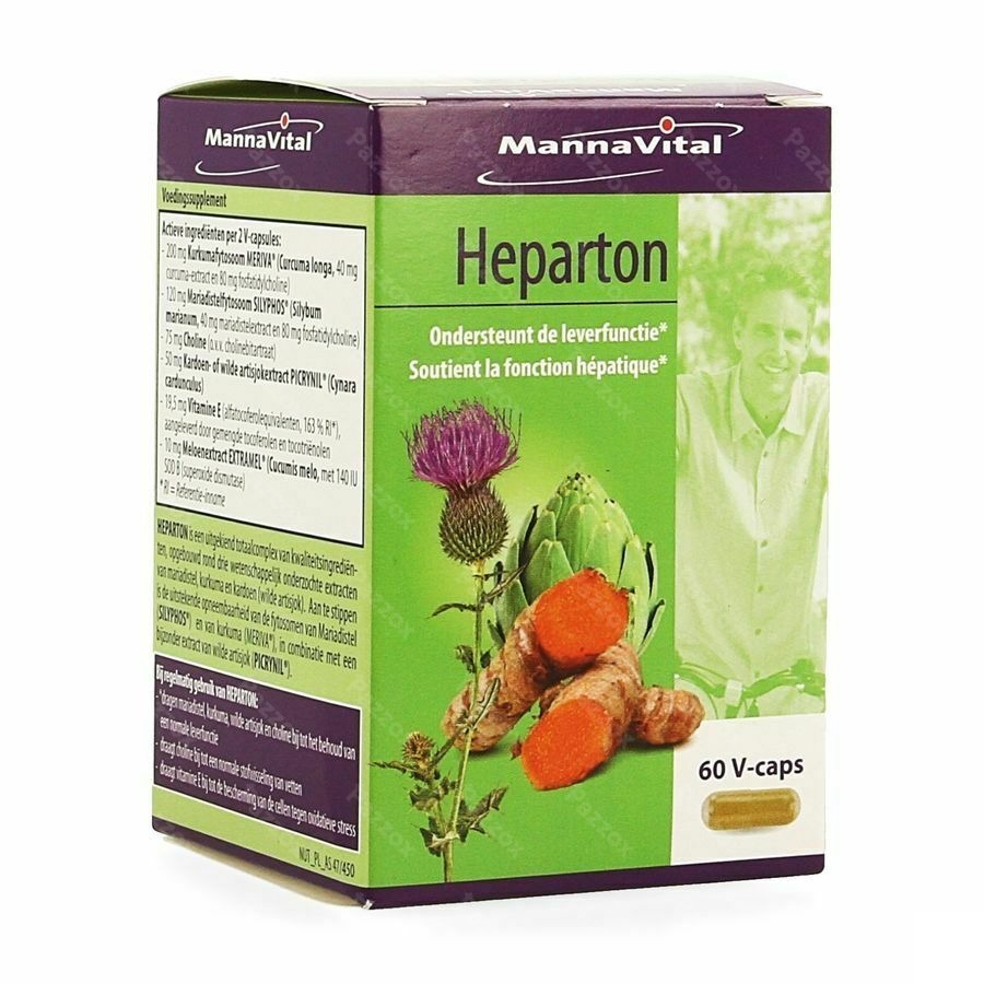 Mannavital Heparton V-caps 60