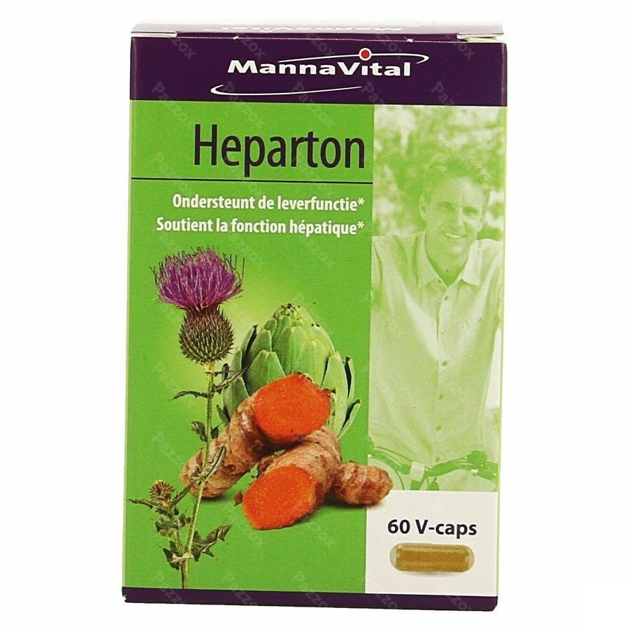 Mannavital Heparton V-caps 60