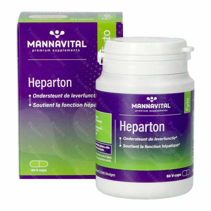 Mannavital Heparton V-caps 60
