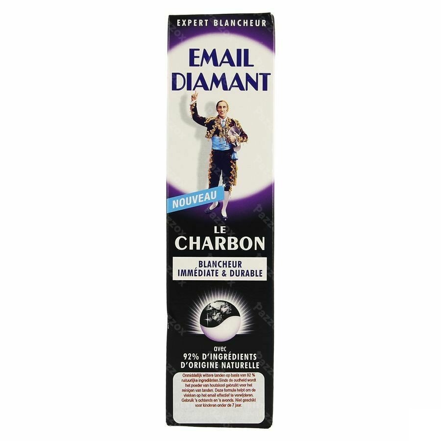 Email Diamant Dentifrice Charbon 75ml