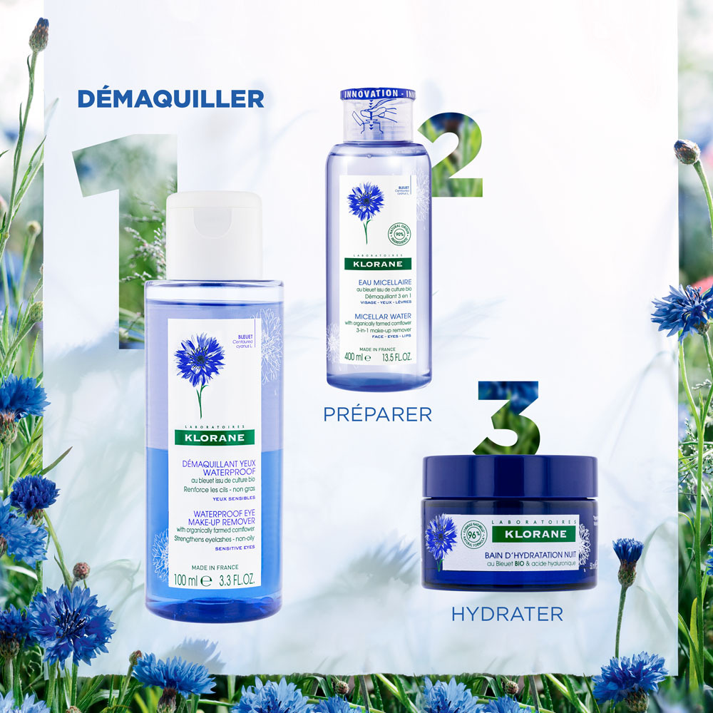 Klorane Visage Bleuet Demaquillant Wtp Fl 100ml