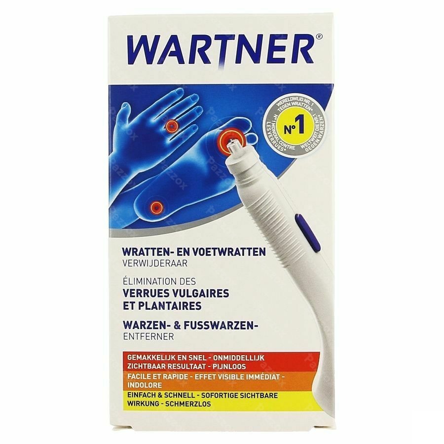 Wartner Wratten en Voetwratten Verwijderaar Zuurpen 1 stuk