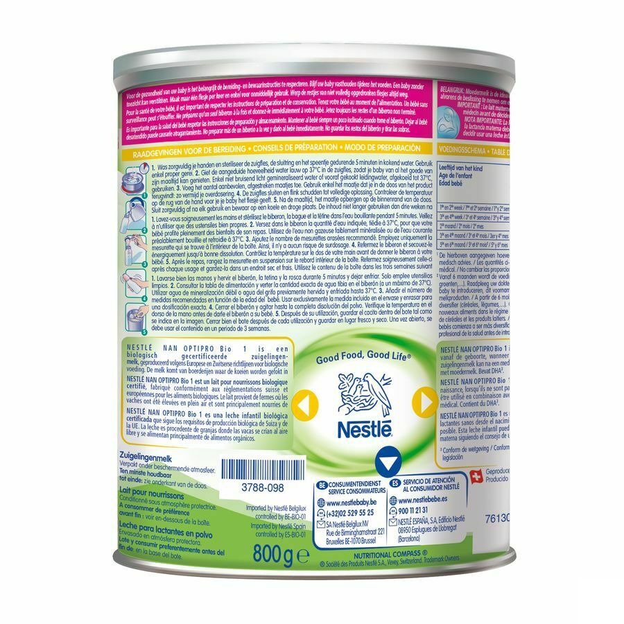 Nan Bio 1 Zuigelingenmelk 800g