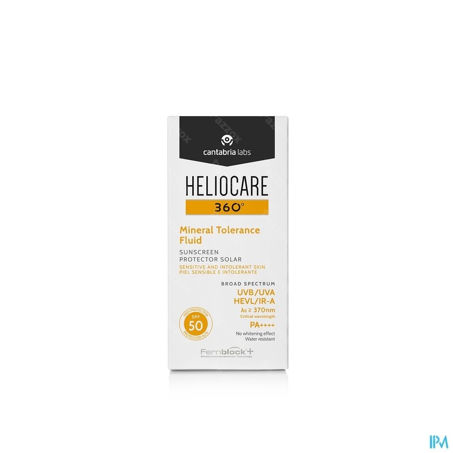 Heliocare 360° Mineral Tolerance Fluid Ip50 50ml