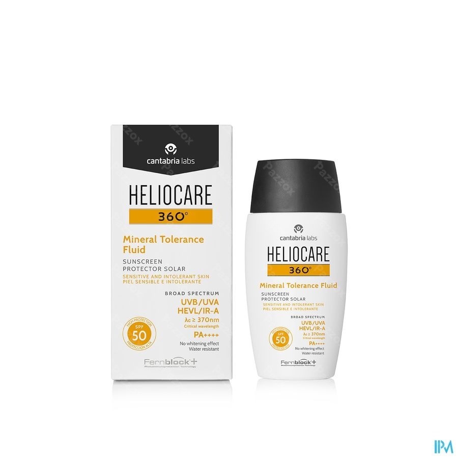 Heliocare 360° Mineral Tolerance Fluid Ip50 50ml