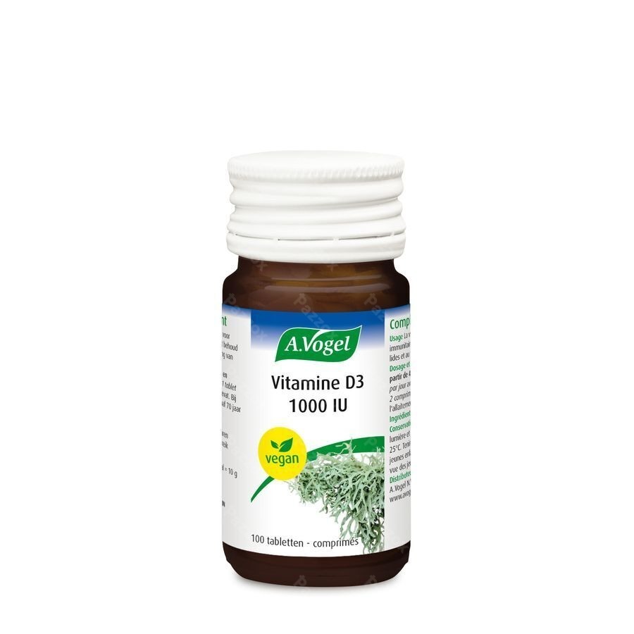 A.Vogel Vitamine D3 100 Comprimés