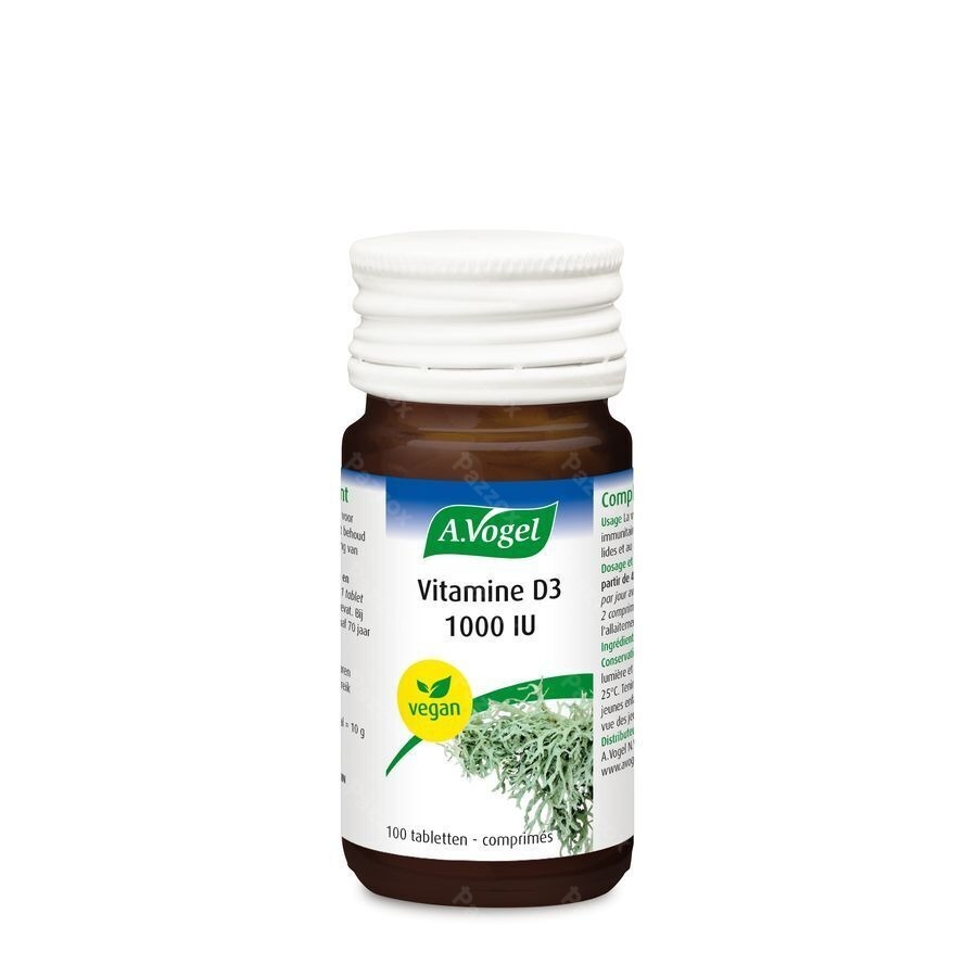 A.Vogel Vitamine D3 100 Comprimés