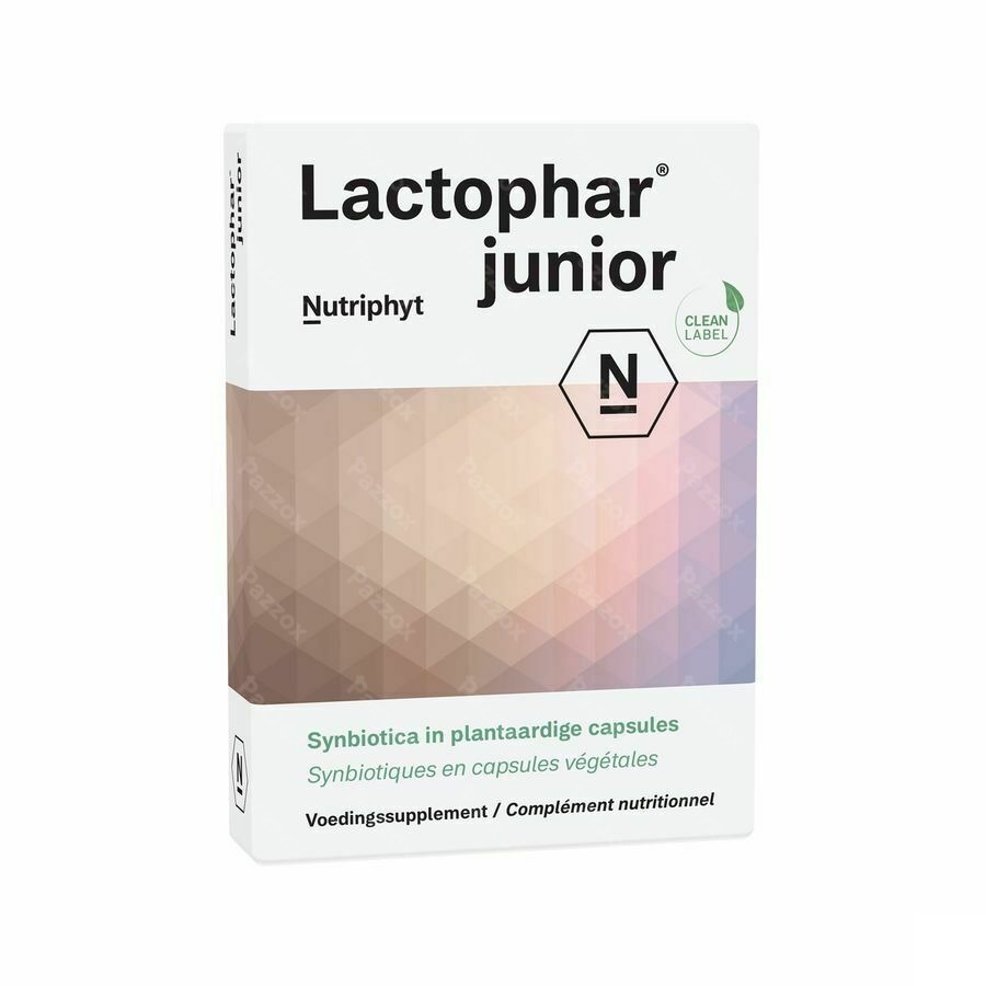 Nutriphyt Lactophar Junior 20 Gélules