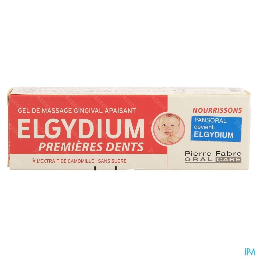 Elgydium Premieres Dents Gel Tube 15ml