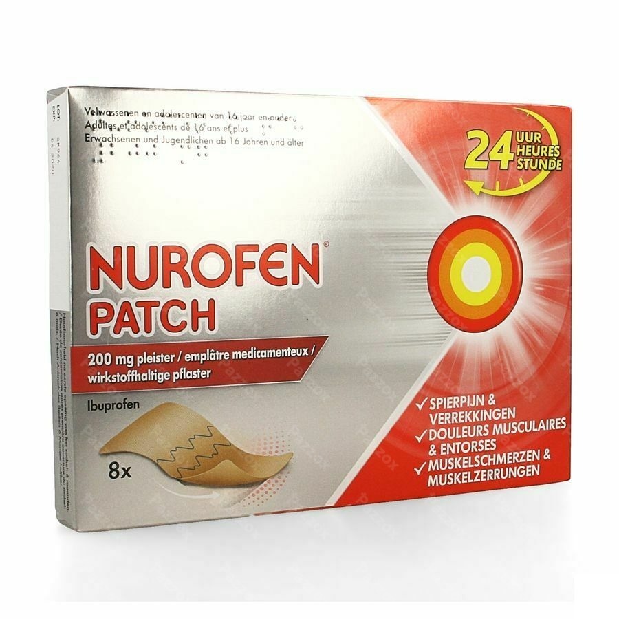 Nurofen Patch 200mg Emplatre 8