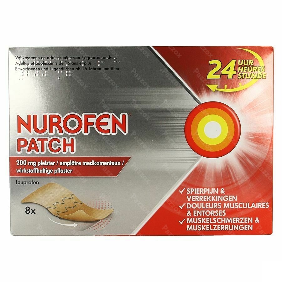 Nurofen Patch 200mg Emplatre 8
