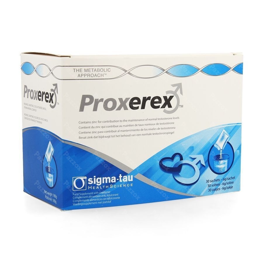 Proxerex Normale Testosteronspiegel 30 Poederzakjes 