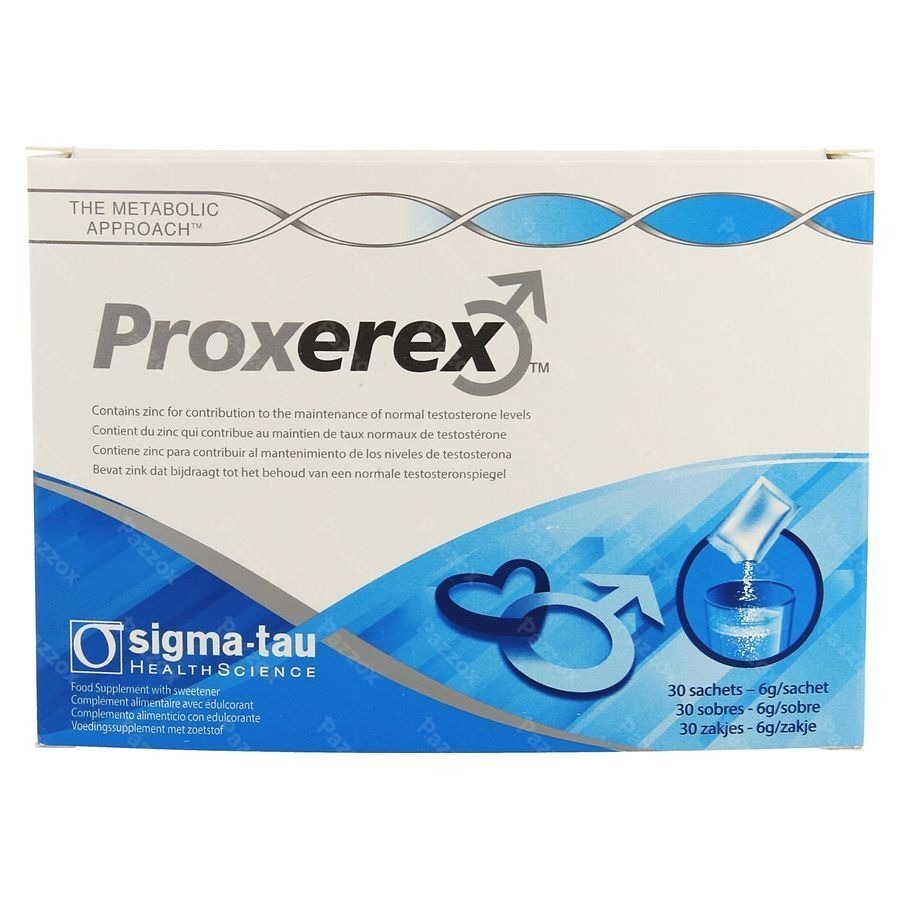 Proxerex Normale Testosteronspiegel 30 Poederzakjes 