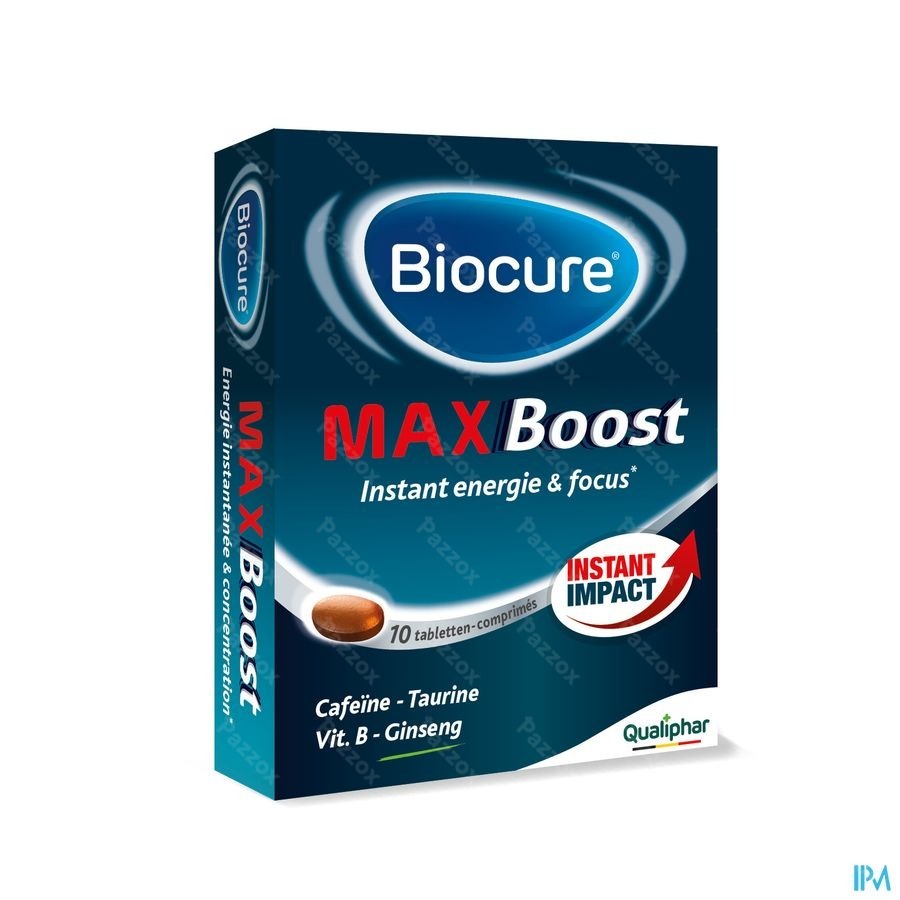 Biocure MAX Boost 10 Comprimés