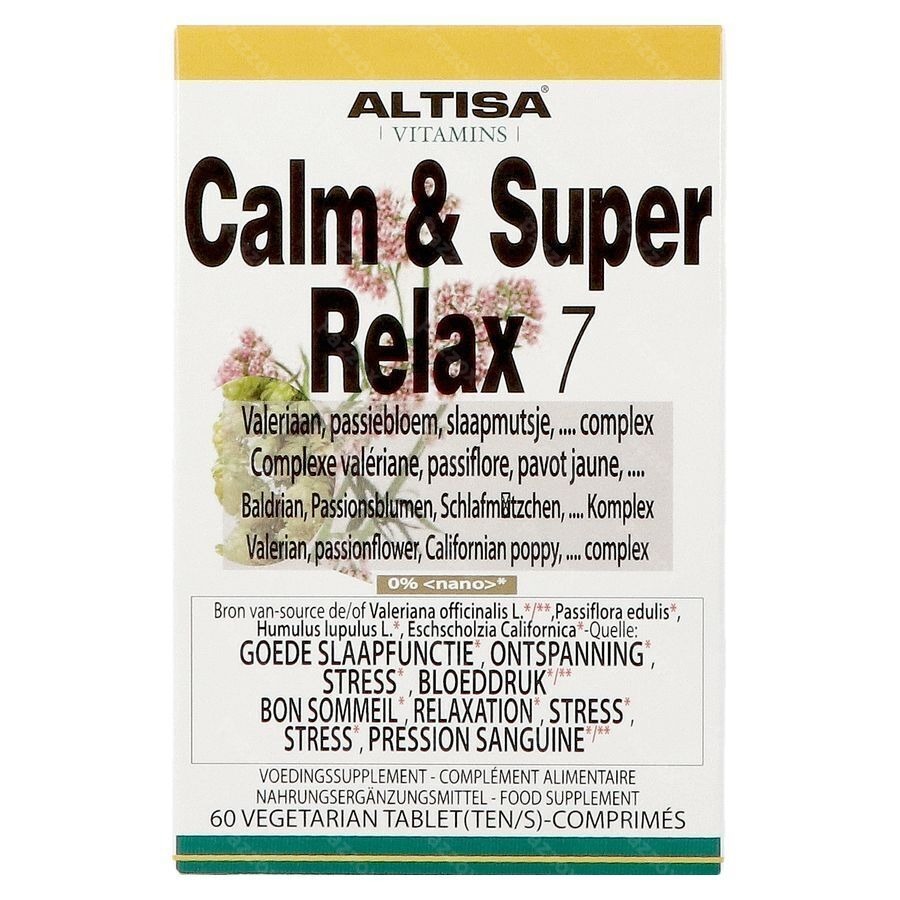 ALTISA CALM & SUPER RELAX 7 60 COMP