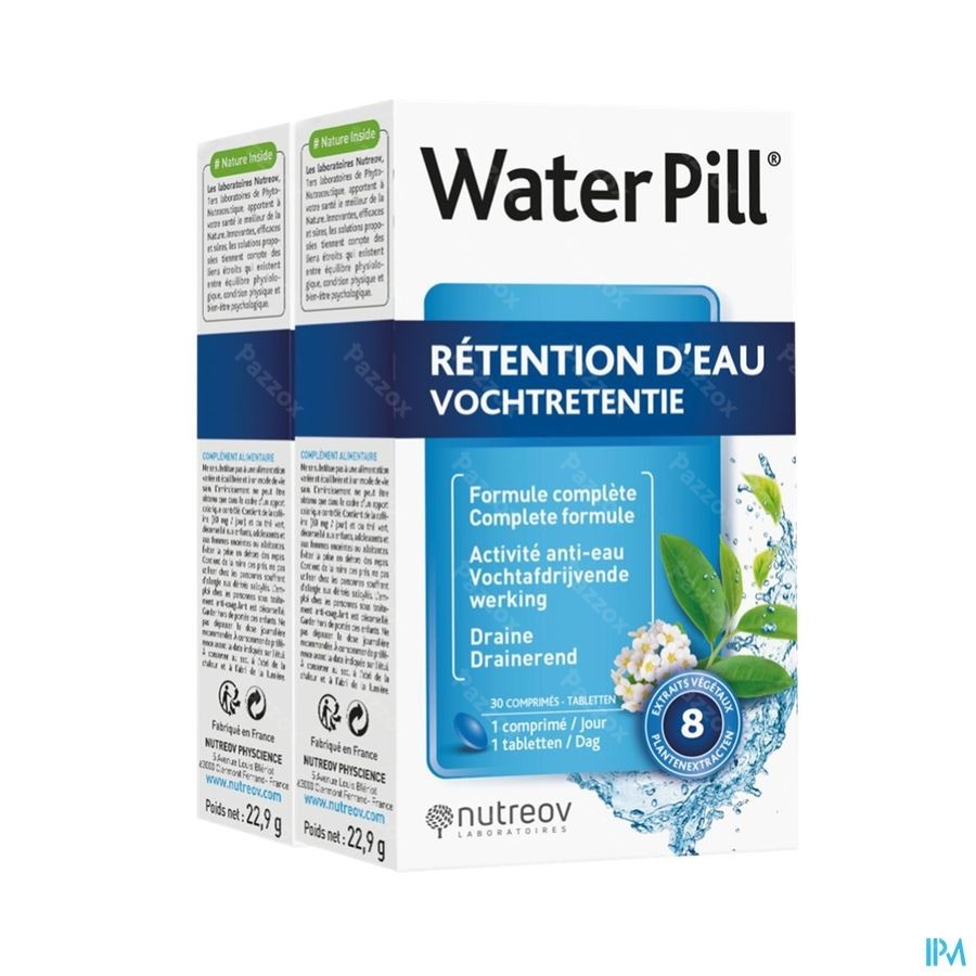 Waterpill Retention Eau Duo Comp 2 X 30 Blister