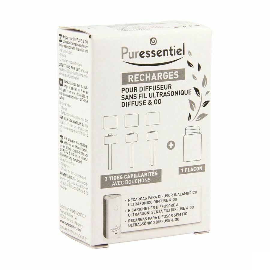 Puressentiel Diffus. Ultrason.diffuse&go Recharge